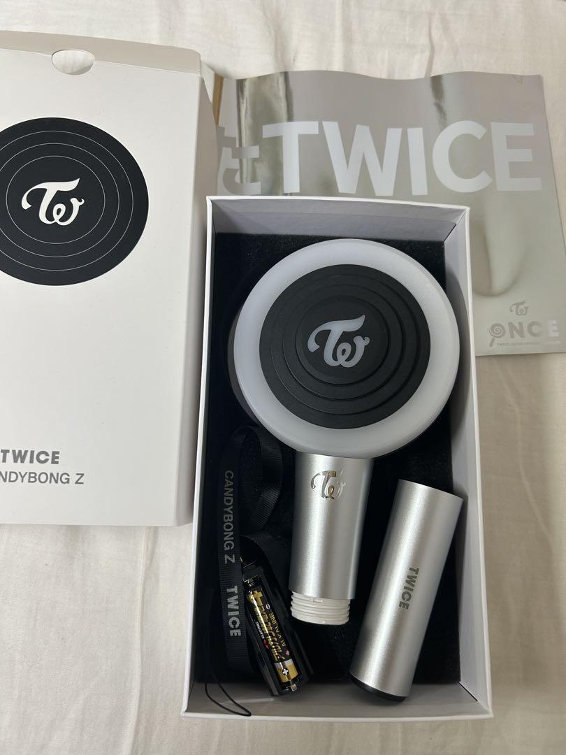 即日発送 公式 TWICE ペンライト CANDYBONG ∞ 2本セット 新品