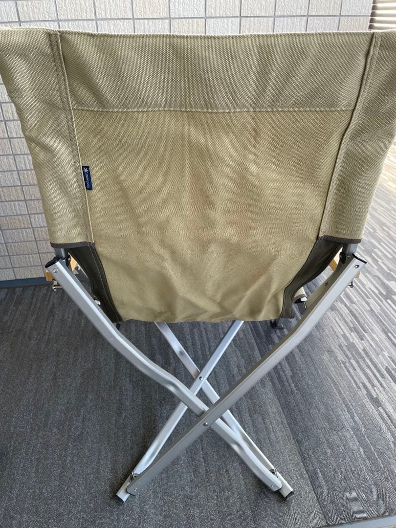 【美品】スノーピークsnow peakローチェア30 カーキ 【美品】スノーピークsnow peakローチェア30 カーキ