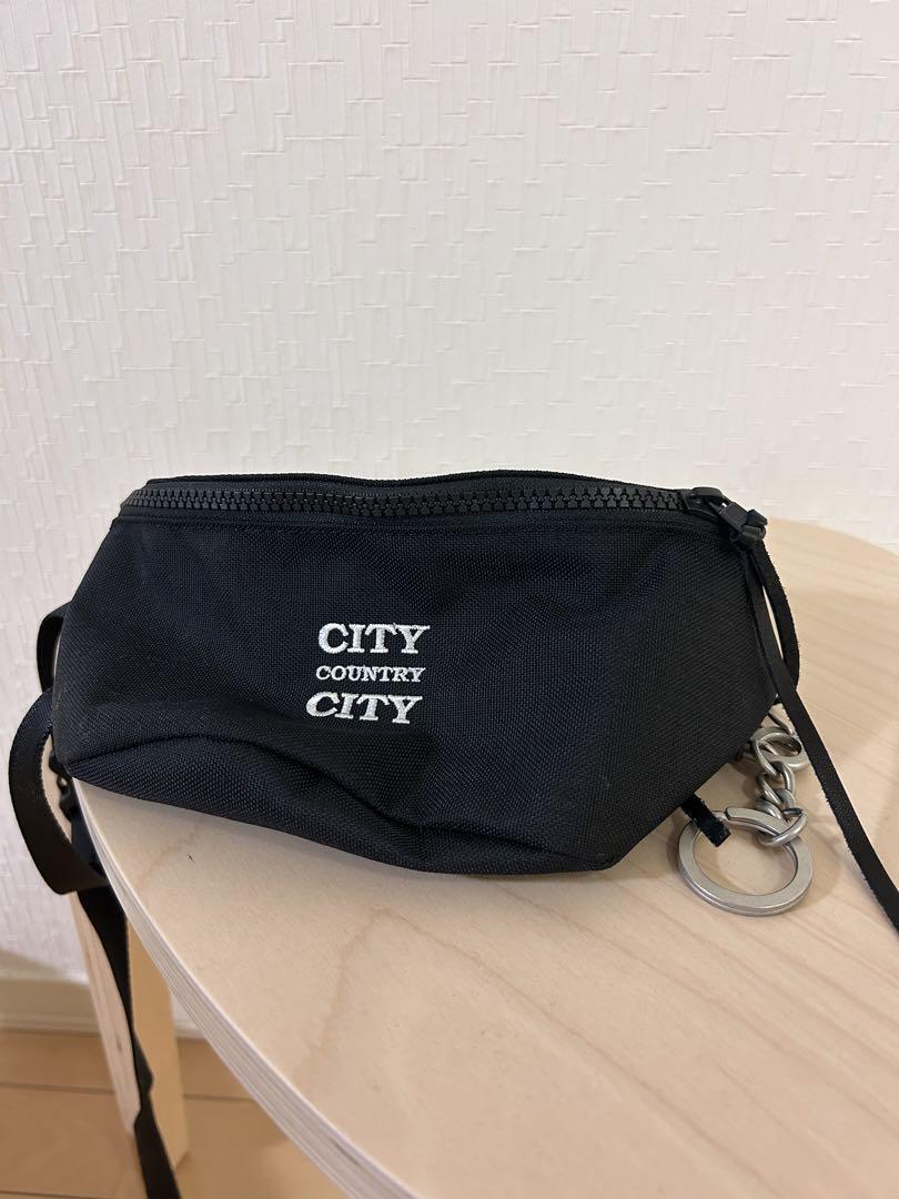 CITY COUNTRY CITY ボディバッグ ブラック