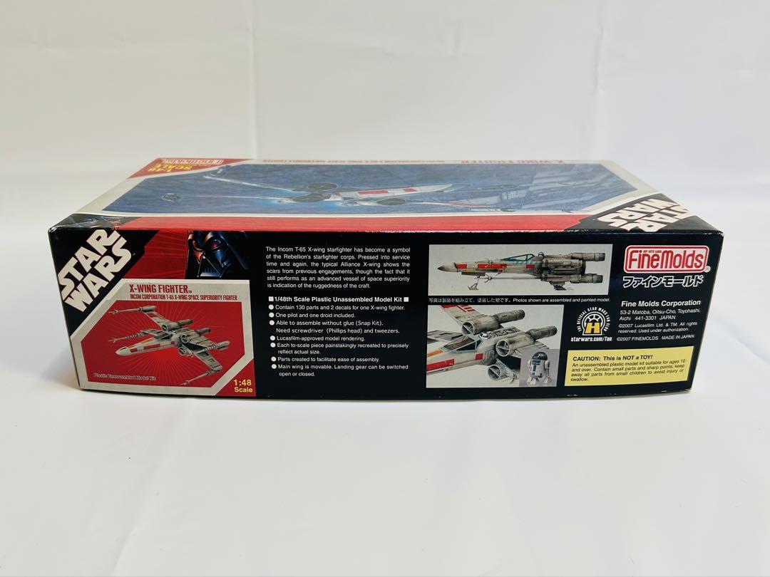 未組立】スターウォーズ X-WING FIGHTER 1/48 - メルカリ
