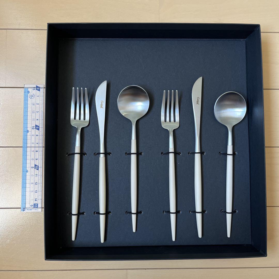 新品未使用Cutipol カトラリーセット6点 カトラリー ギフト Cutipol クチポール ゴア ギフト6本セット