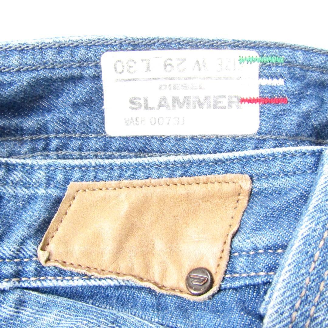 ディーゼルSLAMMER▼スリムテーパードデニム▼ダメージ▼29▼W約84cm