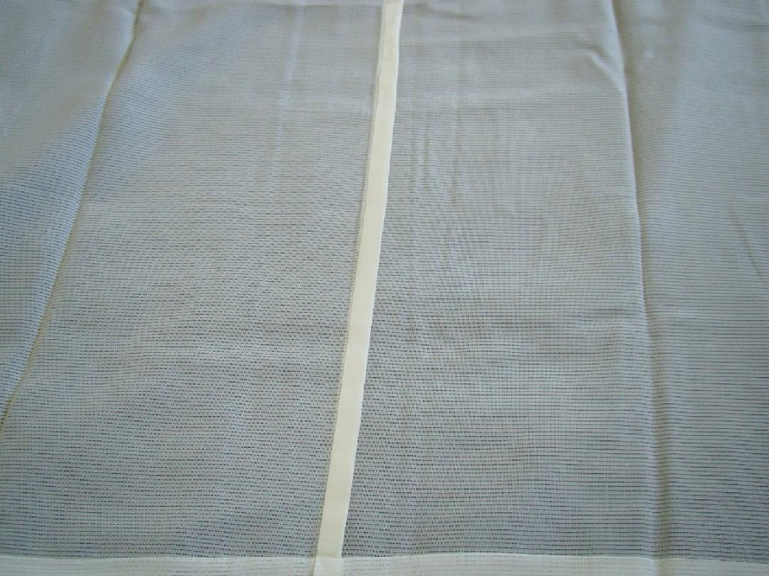 夏物 裄65.9cm絽白地 長襦袢 半衿付 正絹 未使用～158cm Jｓ714 楽天市場】夏用 絽 胴抜き長襦袢 白 M M丈長 L L丈長 半衿付き
