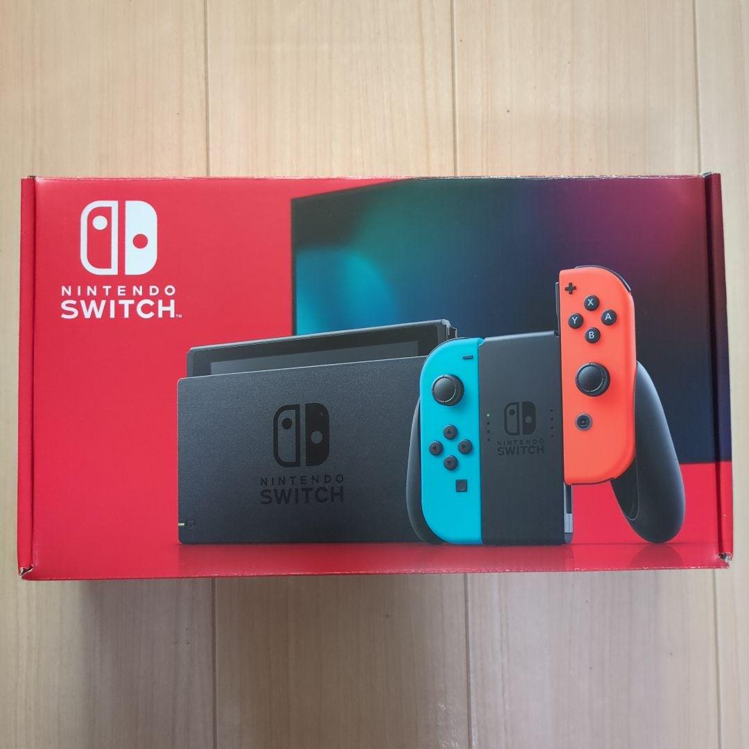 Nintendo Switch NEWモデル 本体　ネオンブルー レッド