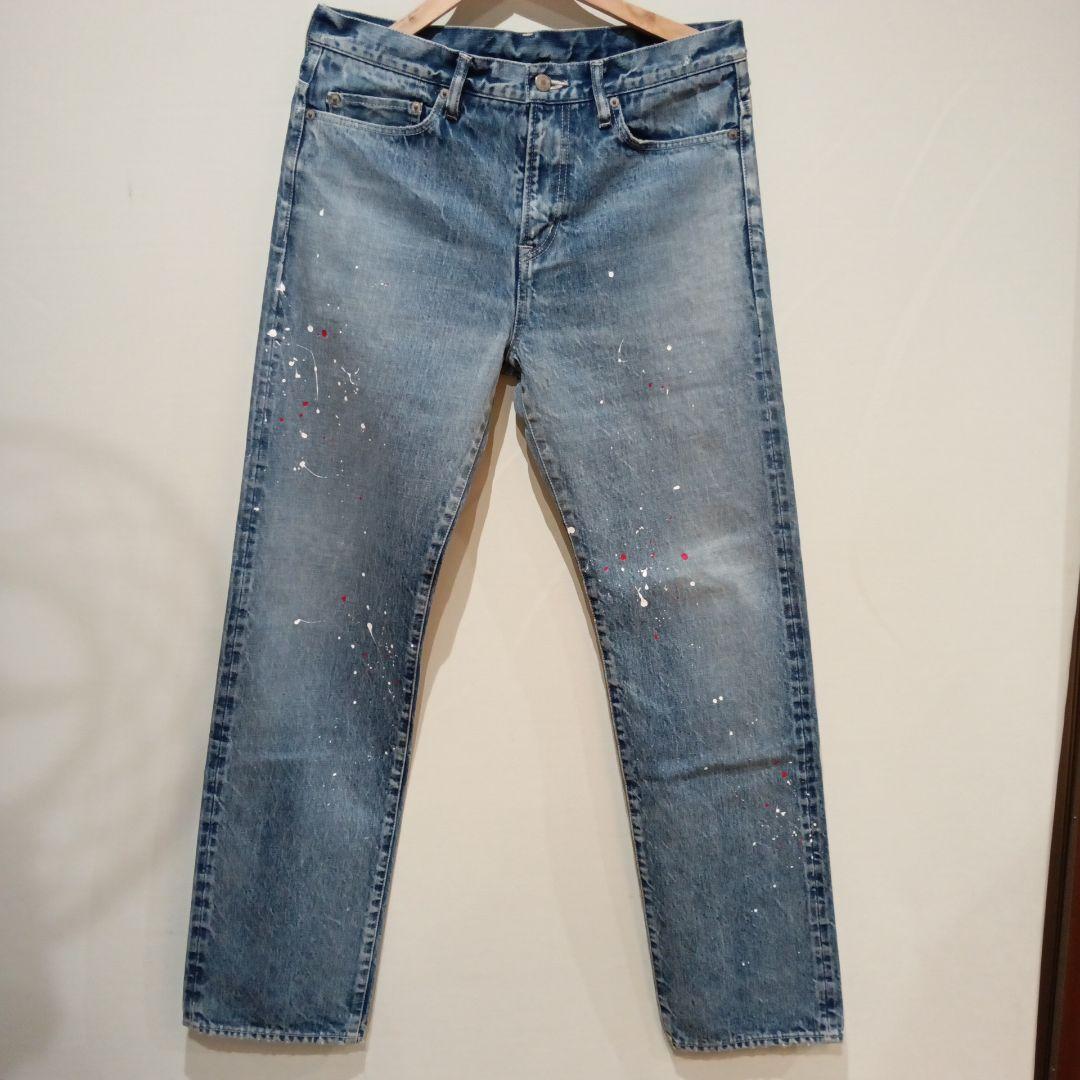 RATS デニム ダメージ加工 USED 裾上げなし