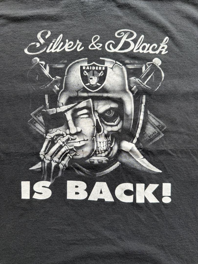 NFL レイダース Tシャツ 両面プリント - メルカリ