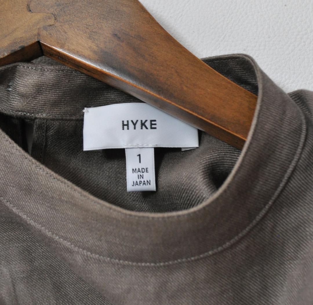 HYKE ハイク リネンポンチョ LINEN PONCHO