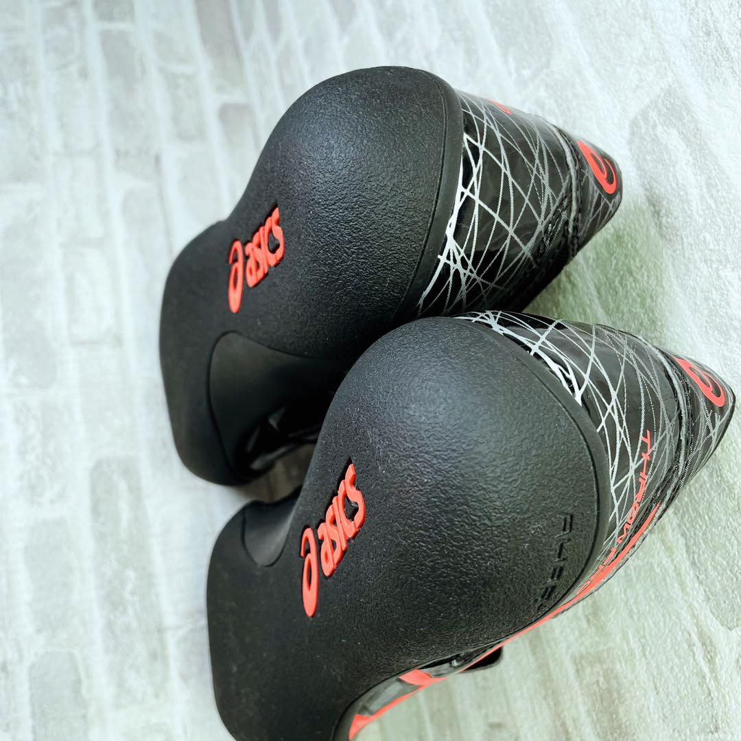 【美品】アシックス THROW PRO 円盤 砲丸投げ用 スパイクシューズ