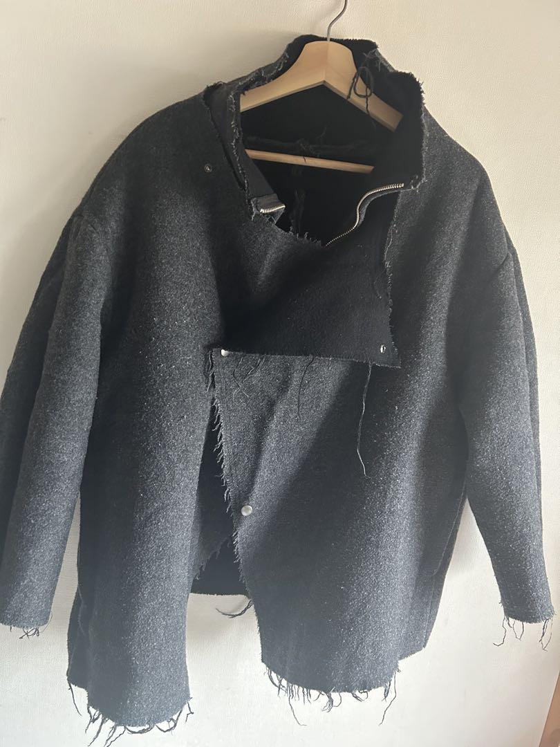 ZUCCA リバーシブル　WOOLコート