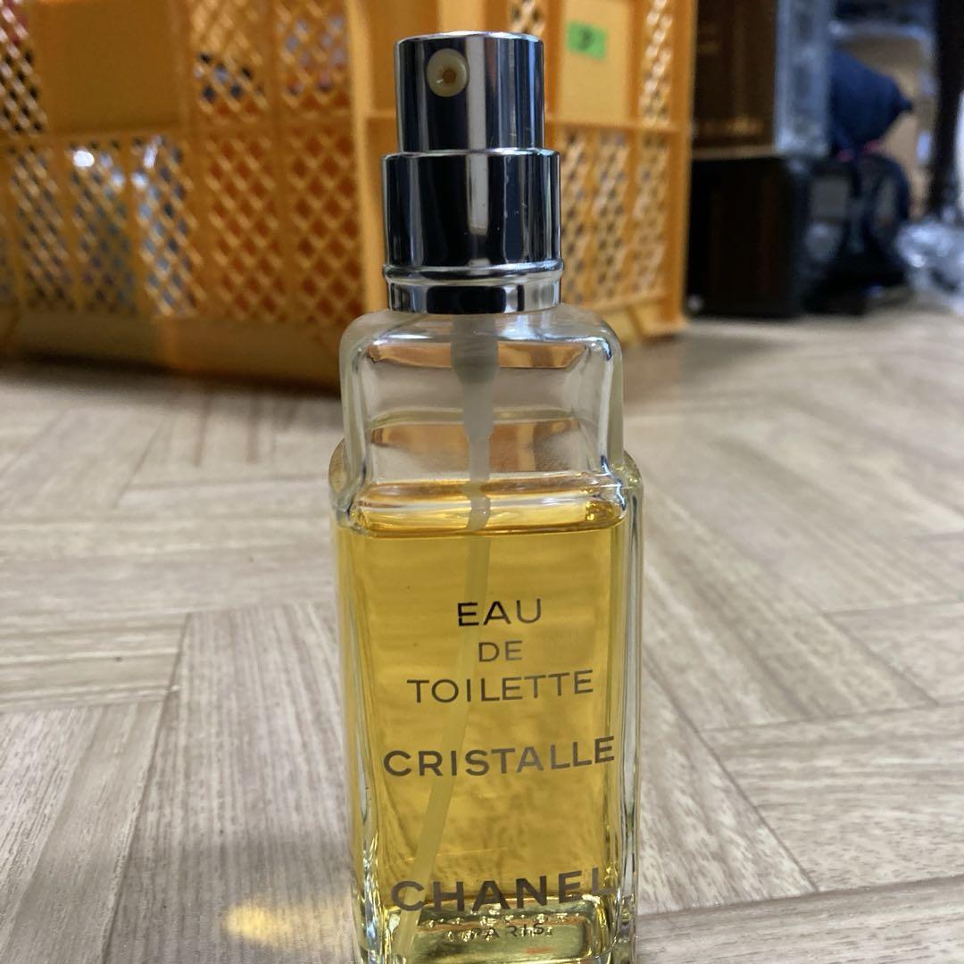残量9割あり✨　シャネル クリスタル オードトワレ 100ml Amazon | 【シャネル】クリスタル EDT・SP 100ml (並行輸入品