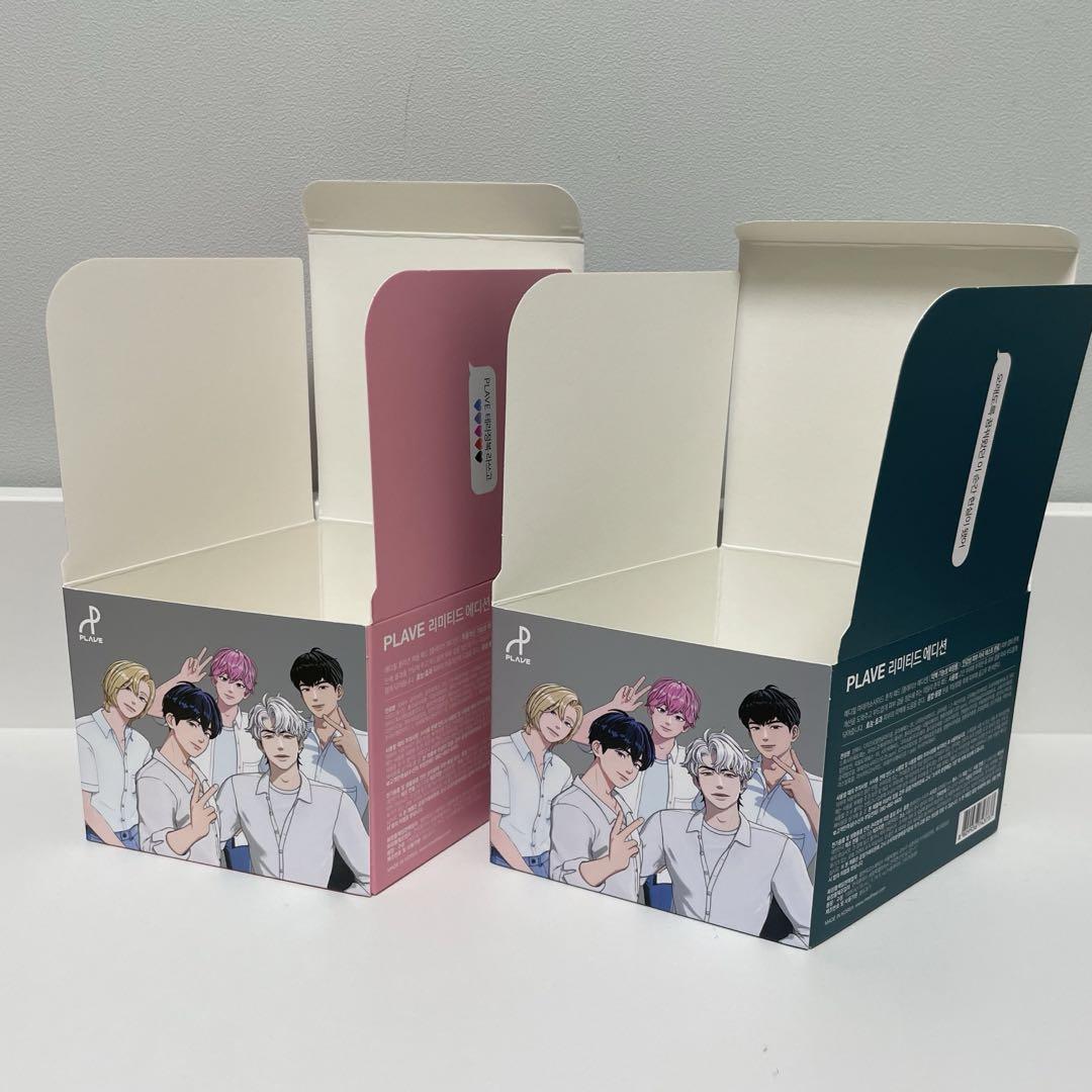 PLAVE 韓国 限定 メディヒール コラボ 外箱 ステッカー