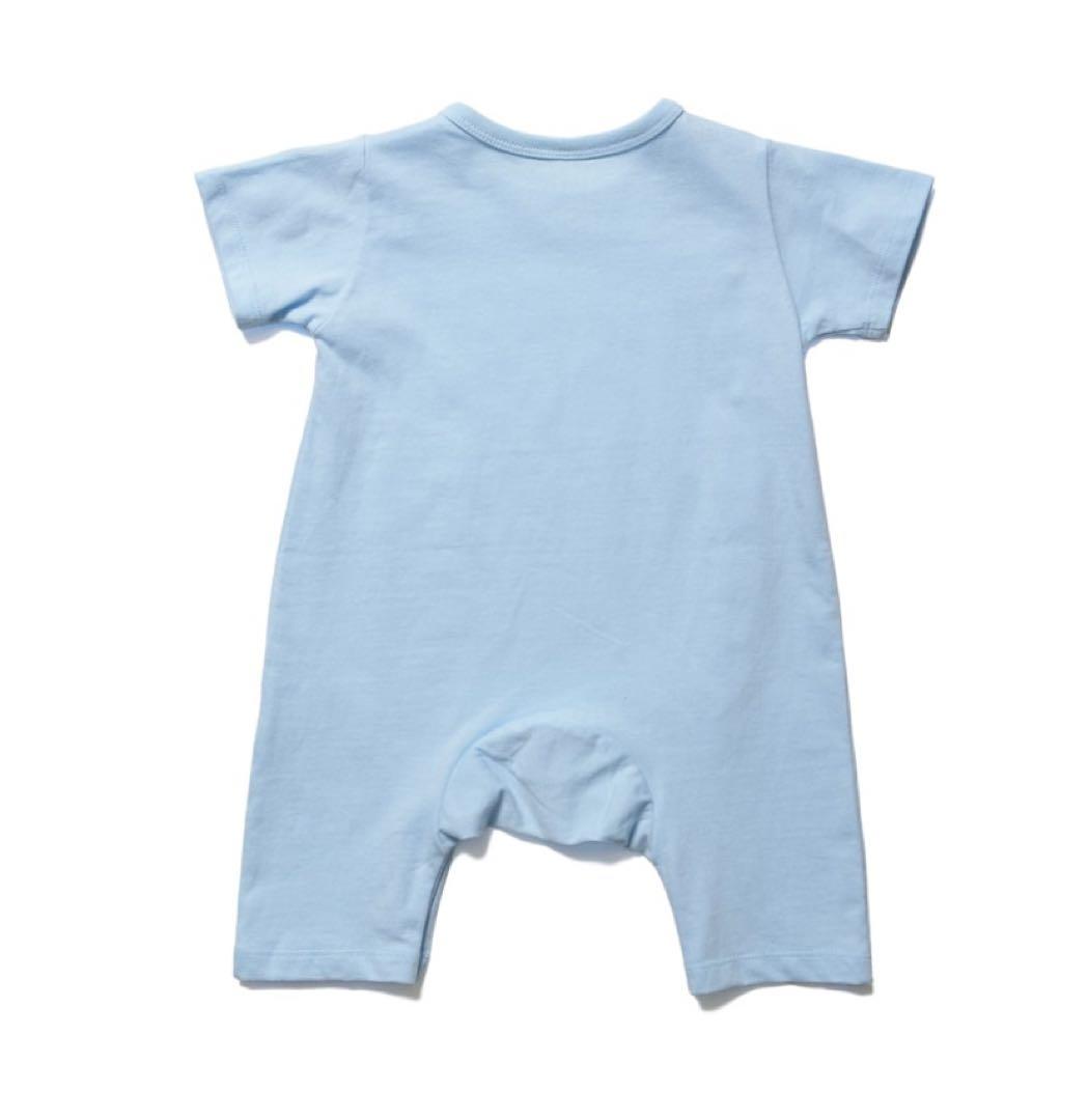 訳あり商品 FCRB BABY ブル 即日 ロンパース ベビー BLUE LIGHT SET ロンパース・カバーオール