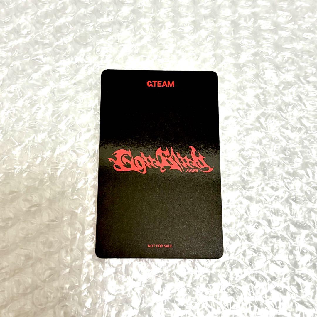 &TEAM 月狼 ラキドロ トレカ weverse 2弾 ハルア 手書きデコ &TEAM 月狼 ユニバ ラキドロ トレカ ケイ K 手書き デコ 第一弾