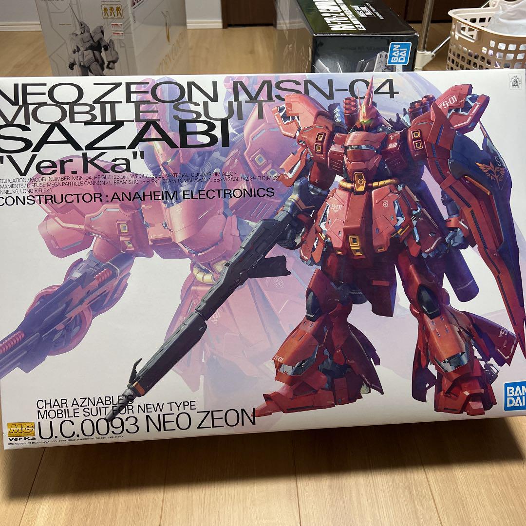 MG 1/100 MSN-04 サザビー Ver.Ka プラモデル - プラモデル安価