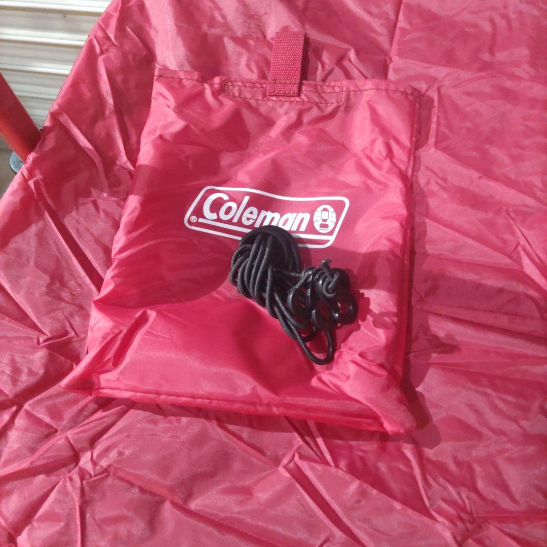 Coleman 折りたたみキャリーカート 赤