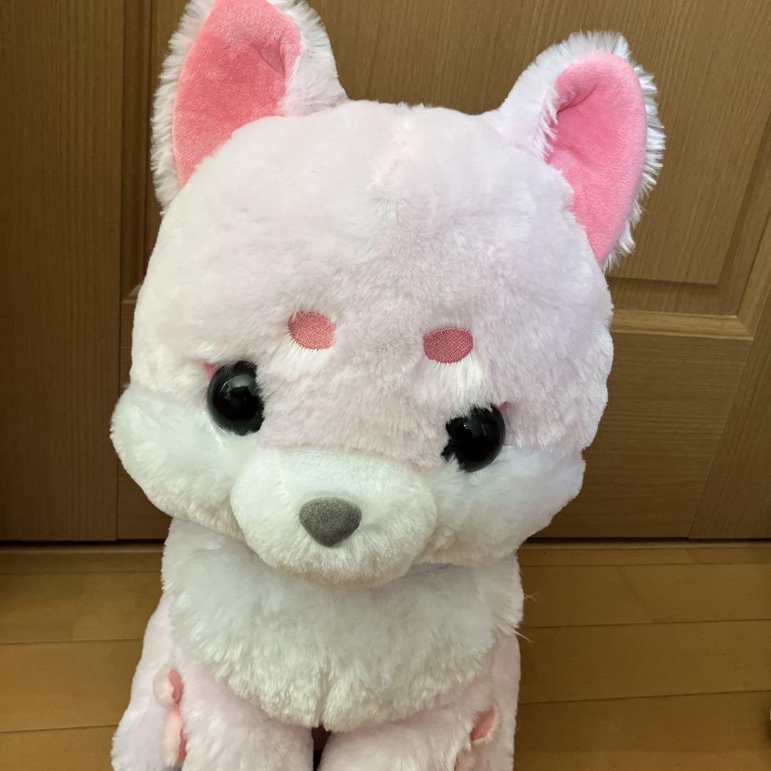ちょこんと狛犬　ウルトラBIGぬいぐるみ ちょこんと狛犬 ウルトラBIGぬいぐるみ 2点セット！ - メルカリ