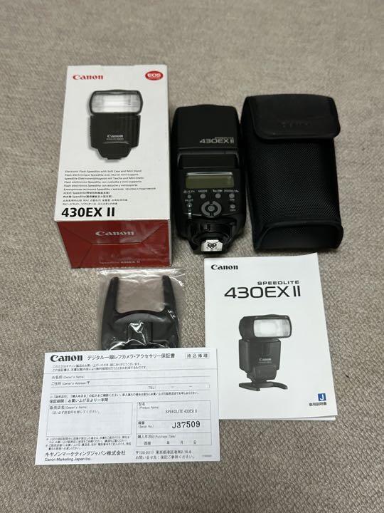 Canon 430EX Ⅱ 超美品  430EX 2