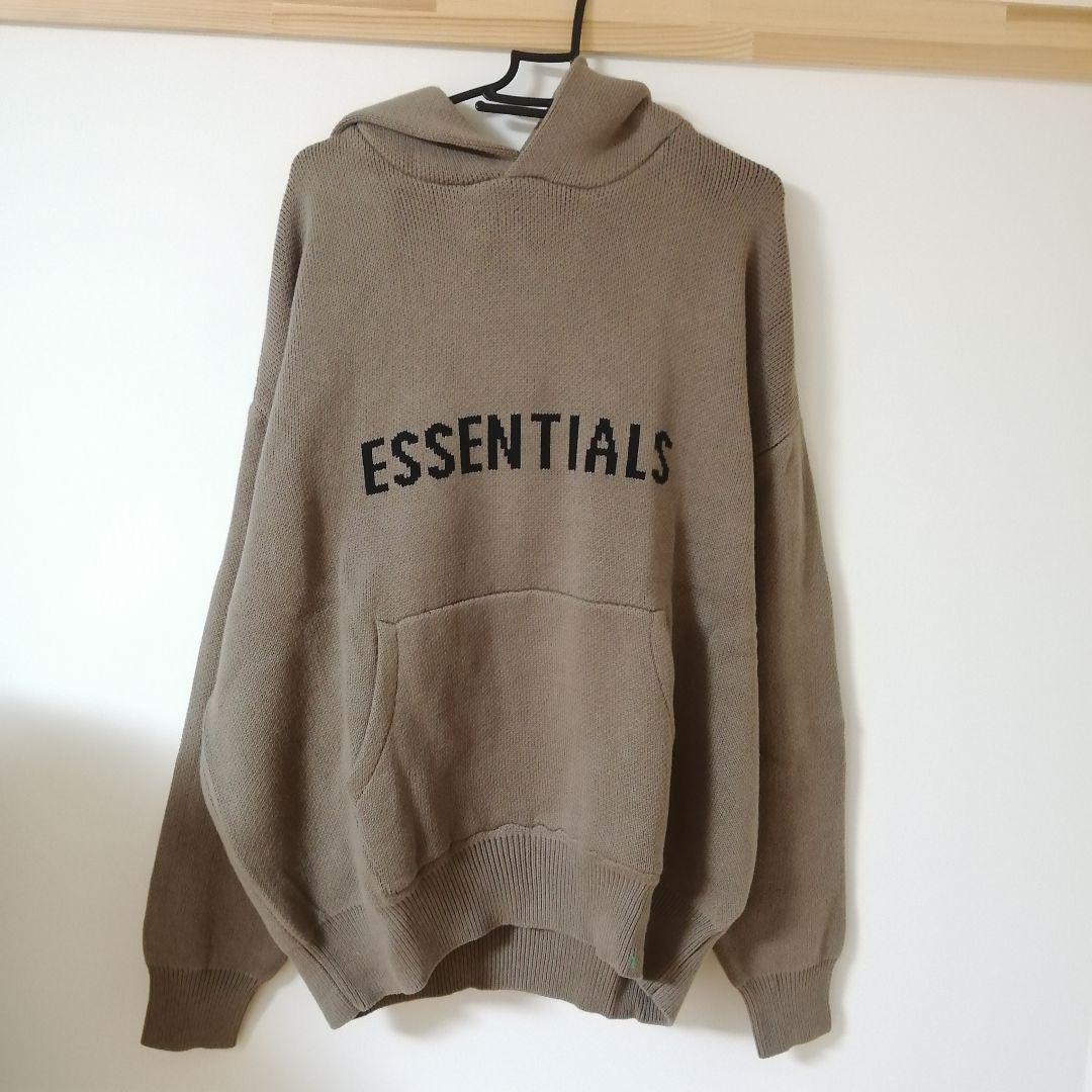 ィブタイプ 21FW ニットパーカー S gIR2f-m28682166439 ESSENTIALS けませんと