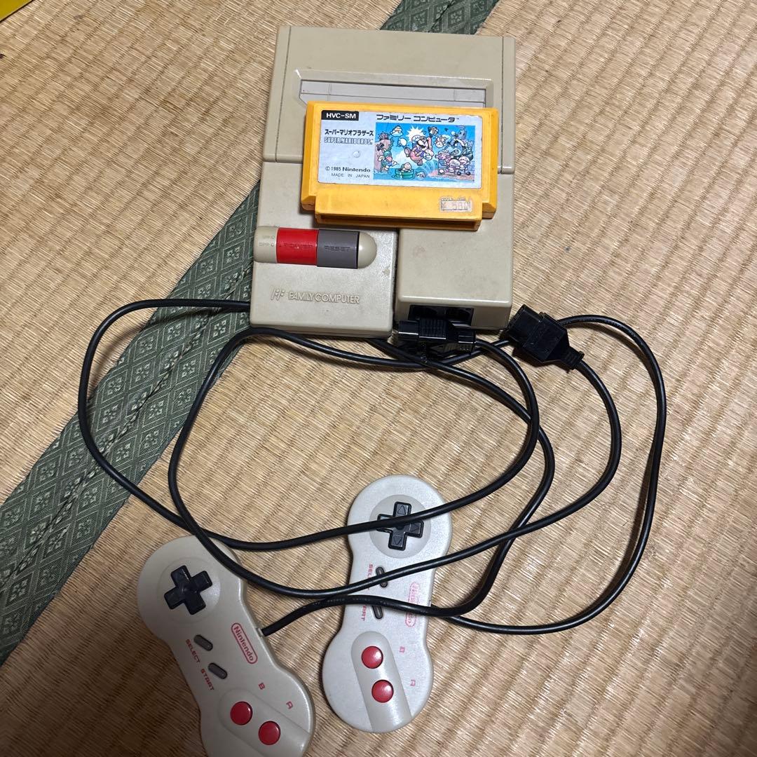 スーパーファミコン 本体 コントローラー2個付き