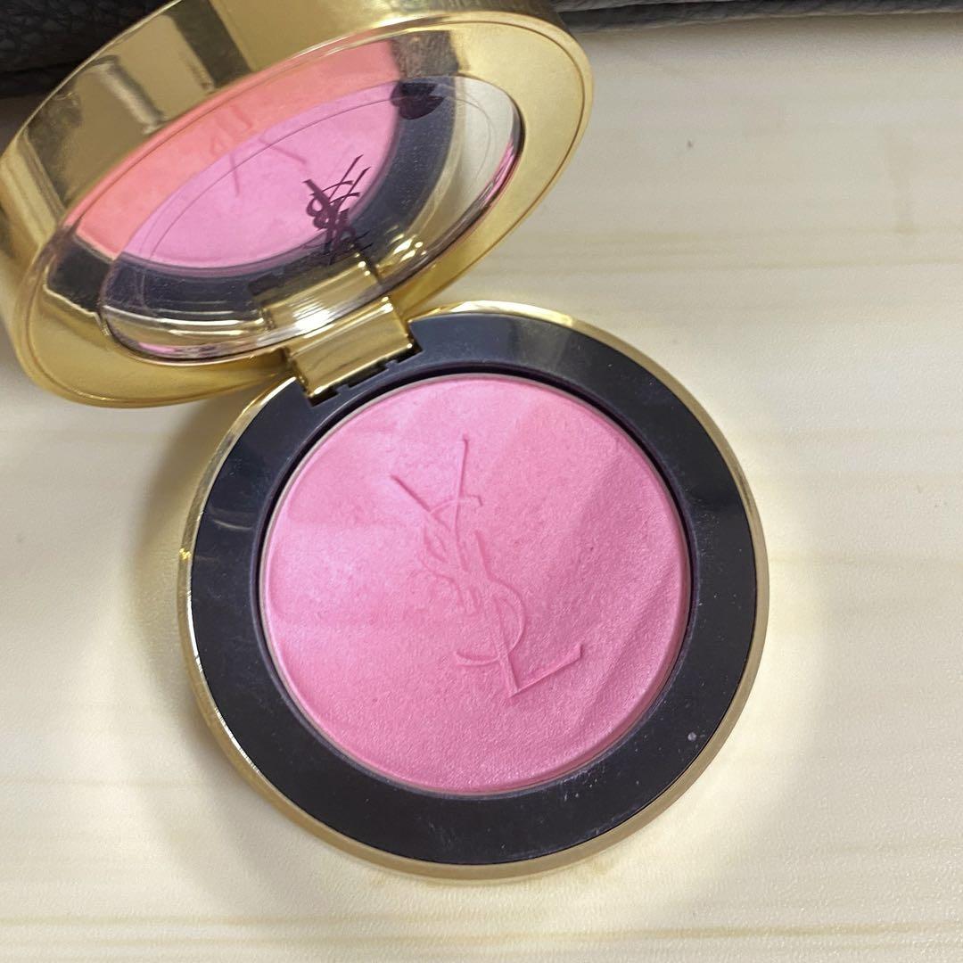YSL メイクミーブラッシュ パウダー 42 ベビードールピンク チーク
