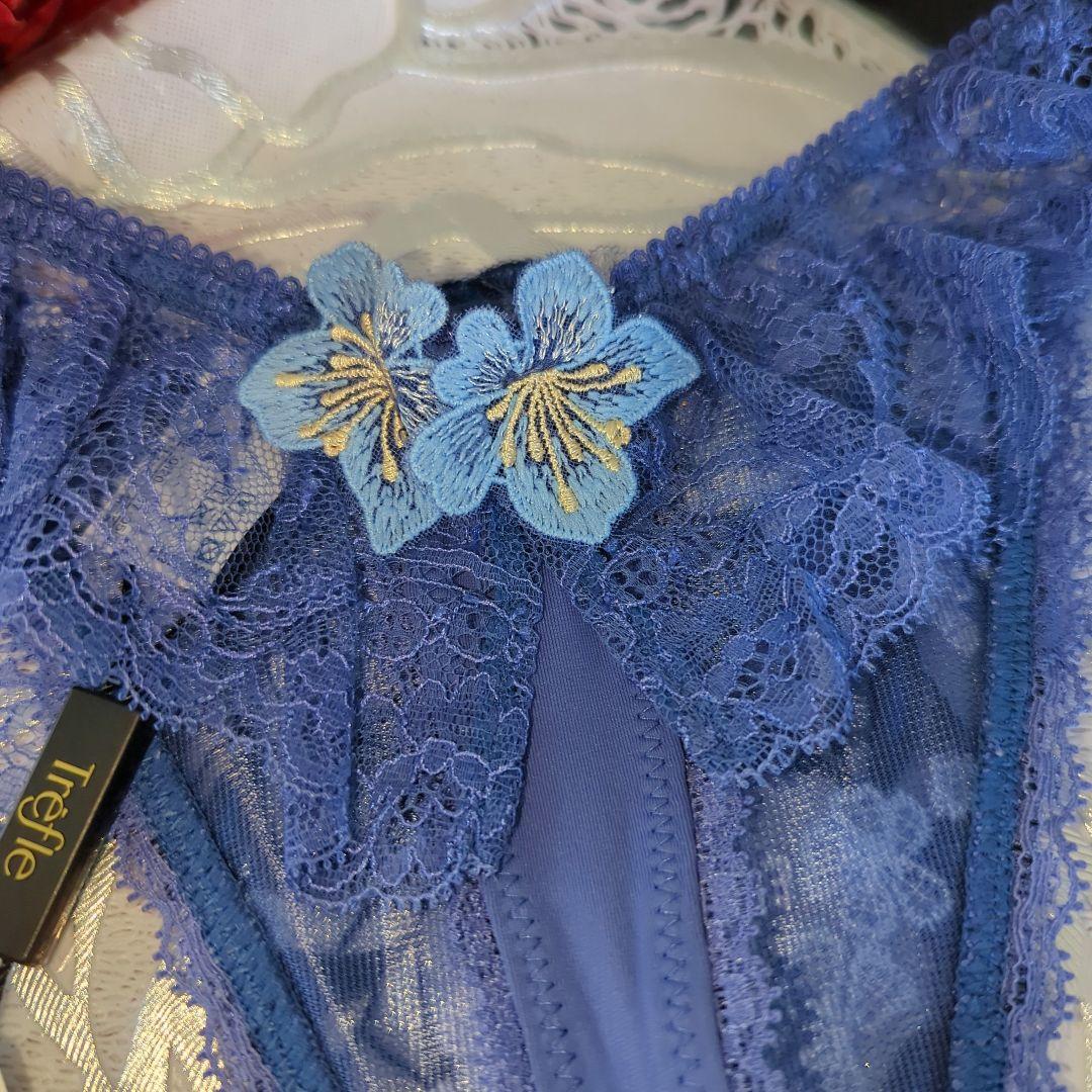トレフル 56G Tバックショーツ BU イングリッシュガーデン Trefle Trefleトレフル♥56G♥Tバックショーツ♥M♥BU♥イングリッシュ
