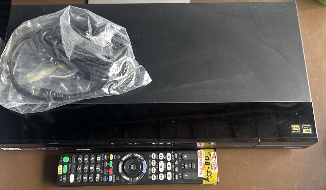 SONY BDZ-FBW2000 ブルーレイレコーダー 4K ダブル録画