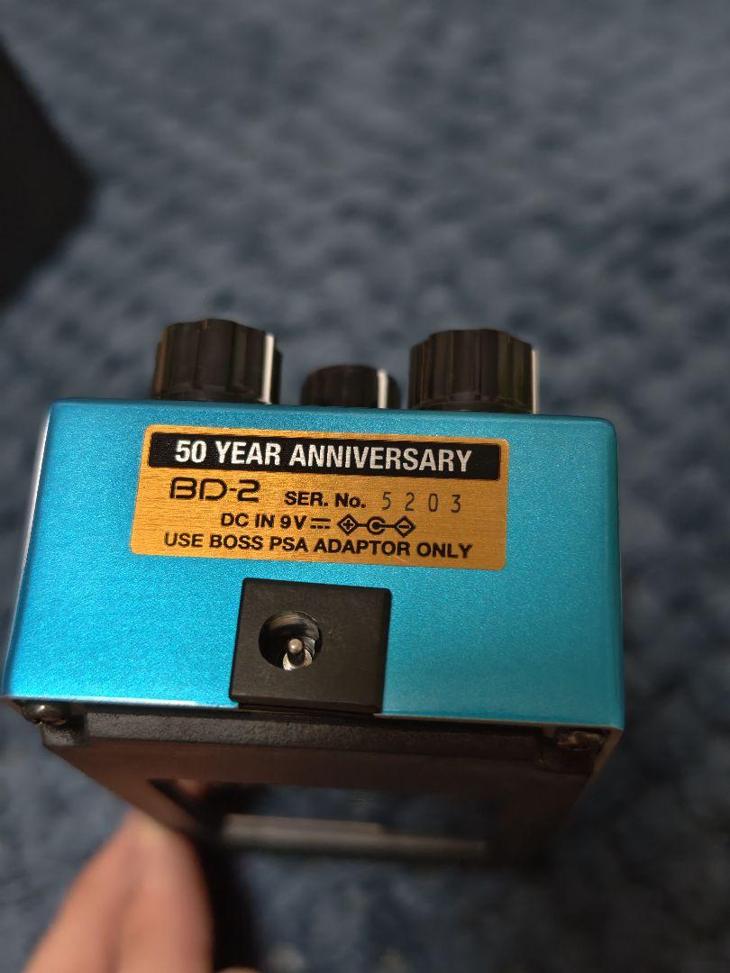 BOSS Blues Driver BD-2 50周年記念