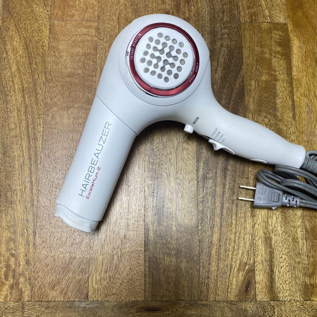 HAIRBEAUZER 2 ホワイトヘアドライヤー - メルカリ