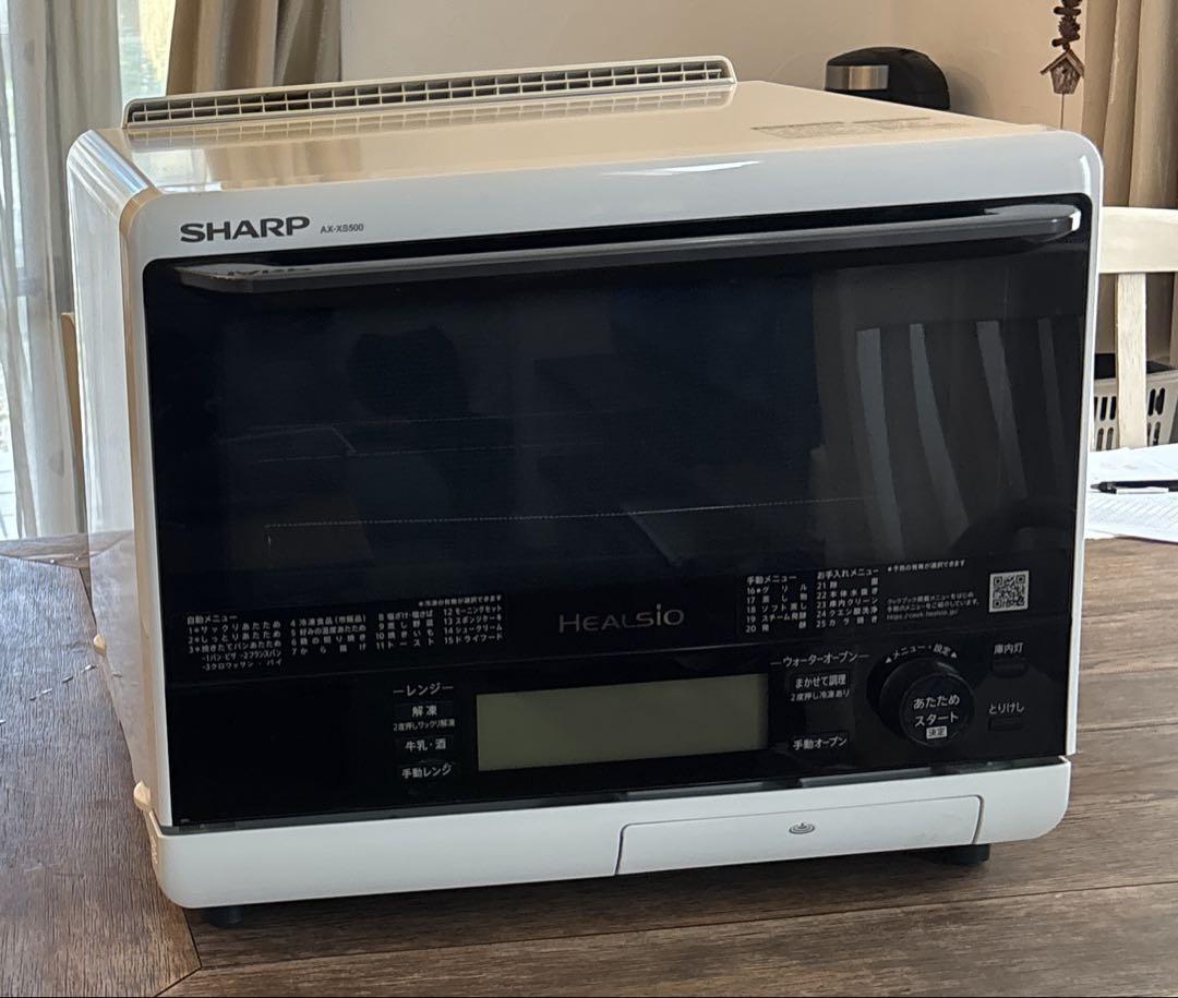 SHARP ヘルシオ AX-XS500-W 2018年製　ジャンク SHARP ヘルシオ AX-XS500-W 2018年製 ジャンク - メルカリ