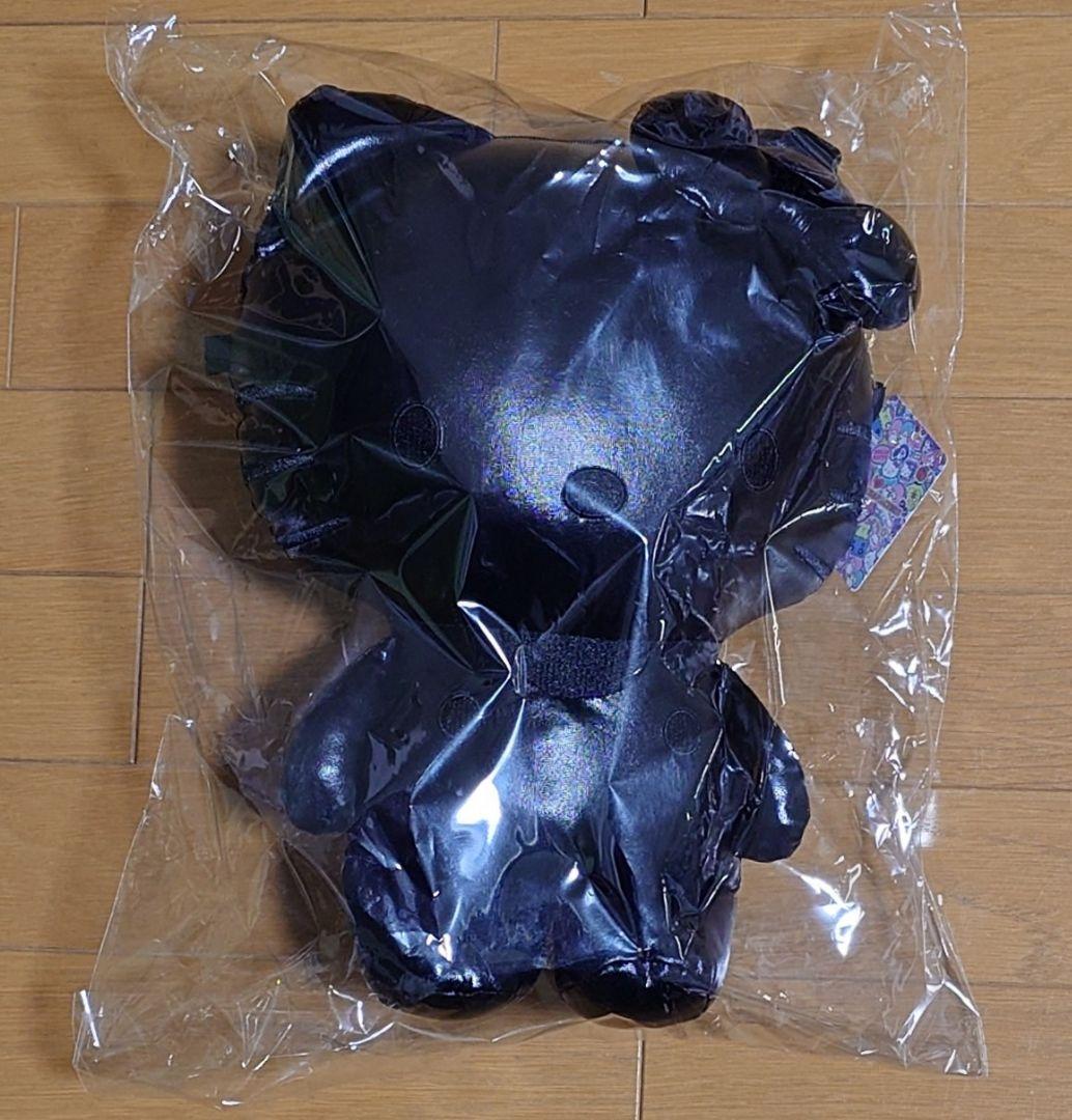 新品　ハローキティ　ぬいぐるみバッグ　シルバー　ブラック　２点セット