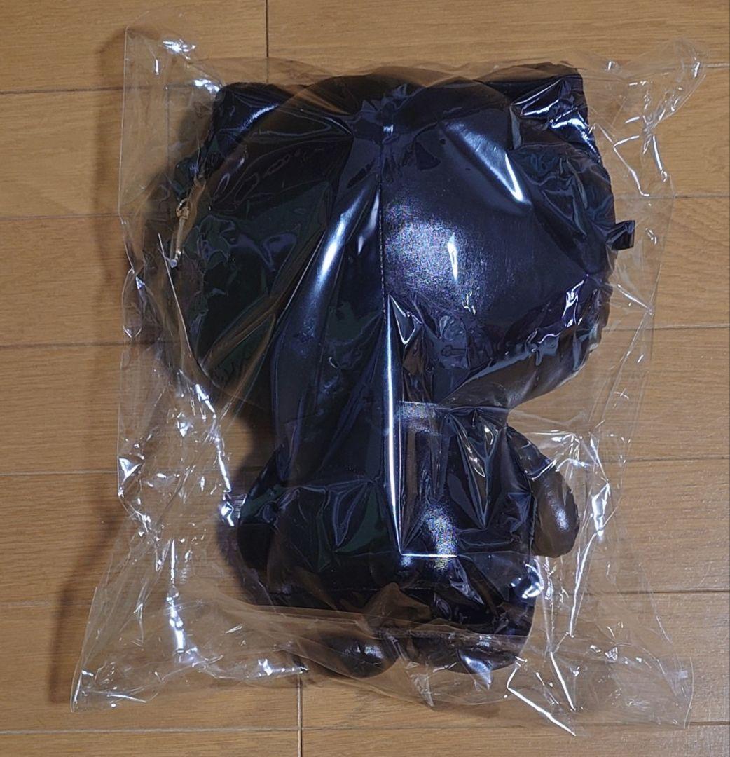 新品　ハローキティ　ぬいぐるみバッグ　シルバー　ブラック　２点セット