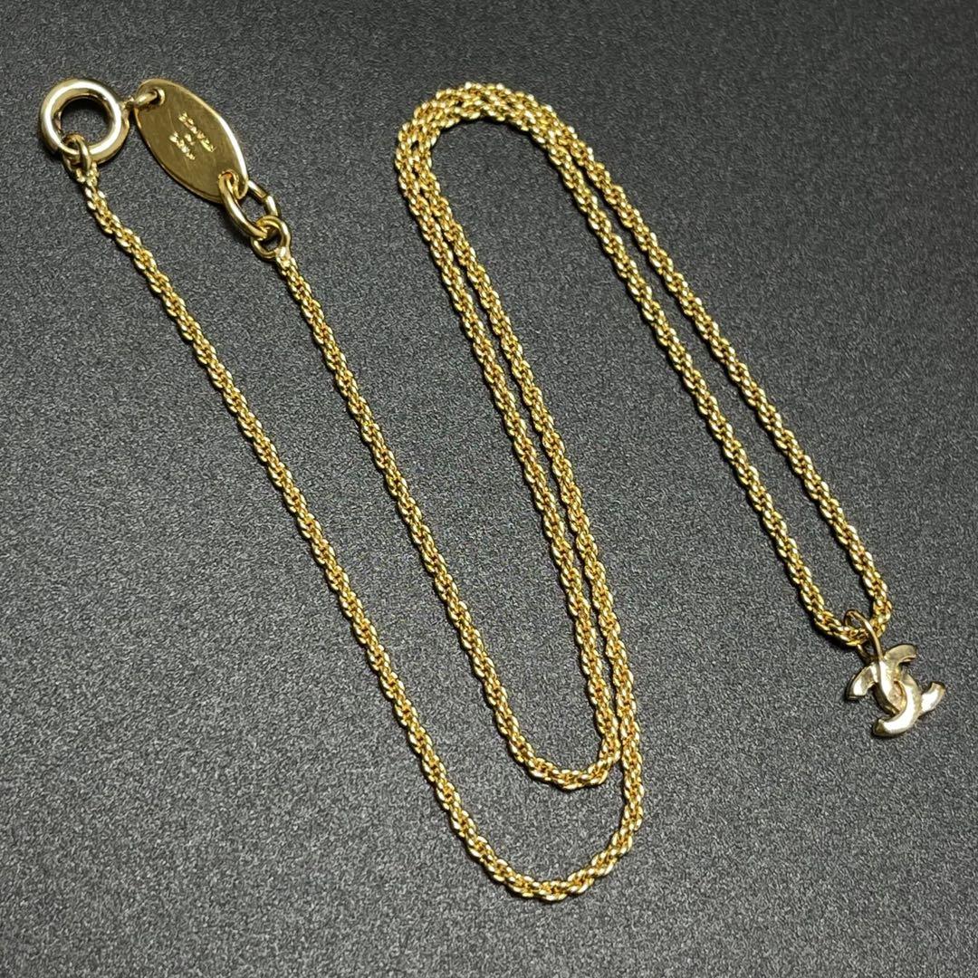 希少サイズ✨CHANEL シャネル ネックレス ココマーク 1982 ビンテージ