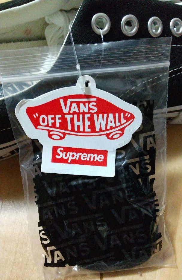 SUPREME VANS ERA PRO MOTION 黒