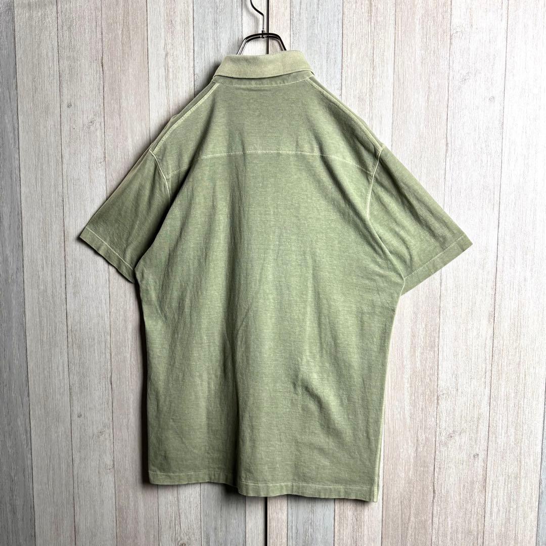 2755【QR確認済】ストーンアイランド ワンポイント刺繍ロゴ 半袖 ポロシャツ