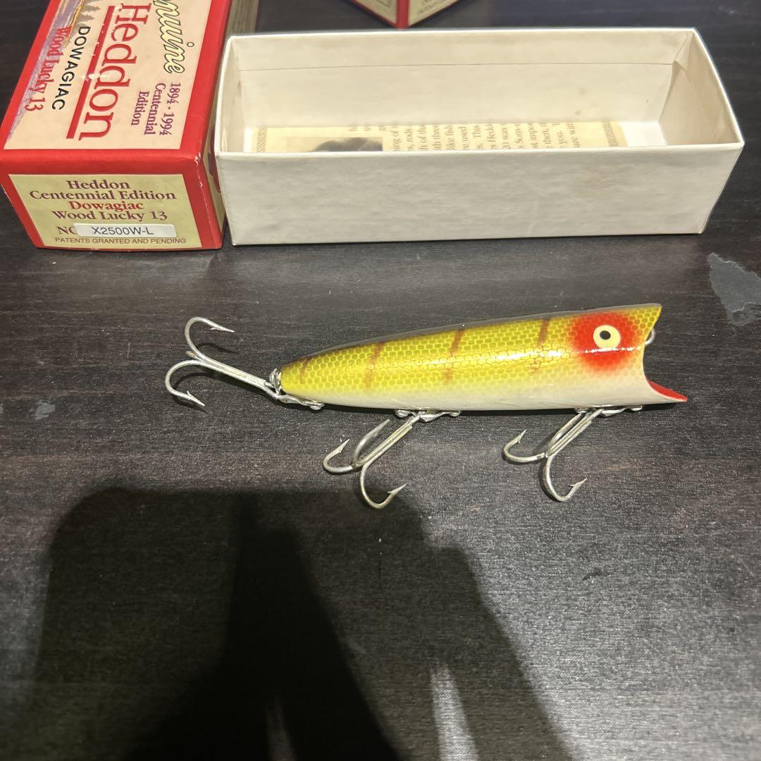 HEDDON トップウォーター　ルアー 箱あり Top Water Old Luer Bass Fishing Favorite ｜トップウォーター