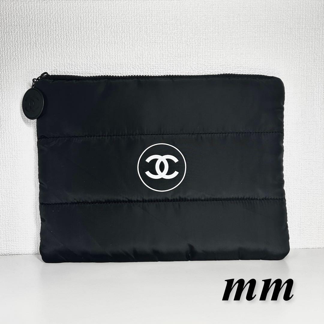CHANEL シャネル ノベルティ 小物入れ 黒 ポーチ 正規品