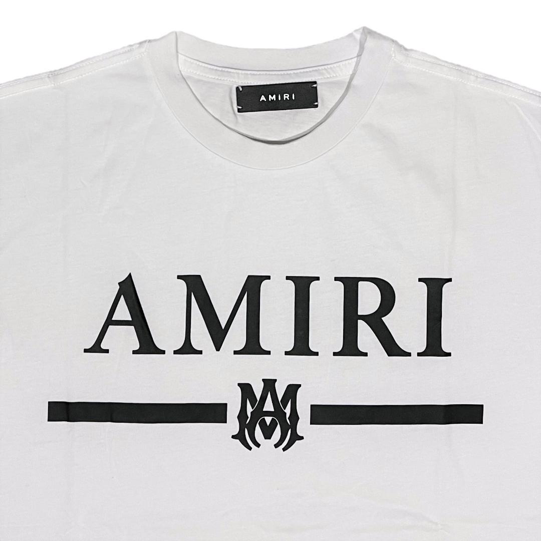 AMIRI アミリ 'MA Core Logo' T-shirt ロゴ Tシャツ 半袖 白 AMIRI アミリ M.A. Bar MAバー 半袖 Tシャツ ホワイト XL