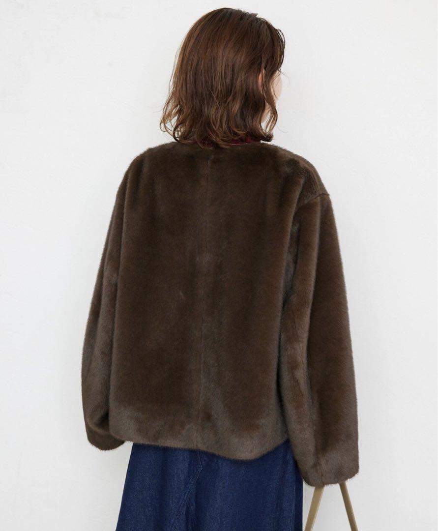 【大放出セール】 SLOBE IENA Mink Fake fur Coat ジャケット・アウター