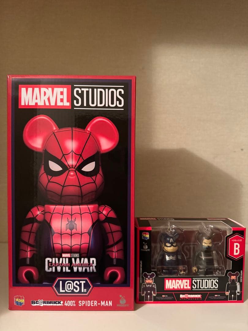 BE@RBRICK 400% Spider-Man Civil War