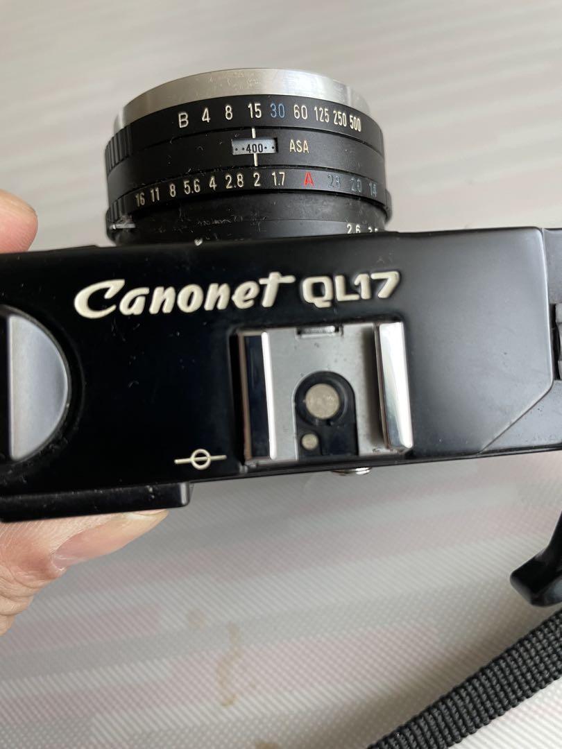 Canon Canonet QL17 コンパクトフィルムカメラ