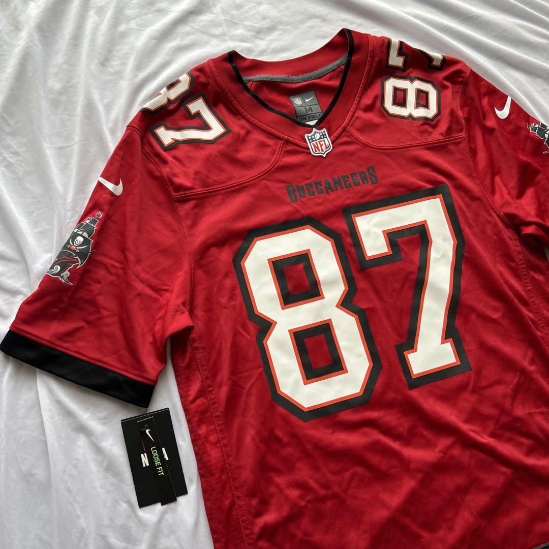 値下げ 新品未使用 NFL ロブ・グロンコウスキー バッカニアーズ ユニフォーム