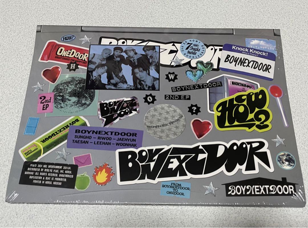 新品未開封 BOYNEXTDOOR HOW Sticker ver. コンパクト - メルカリ