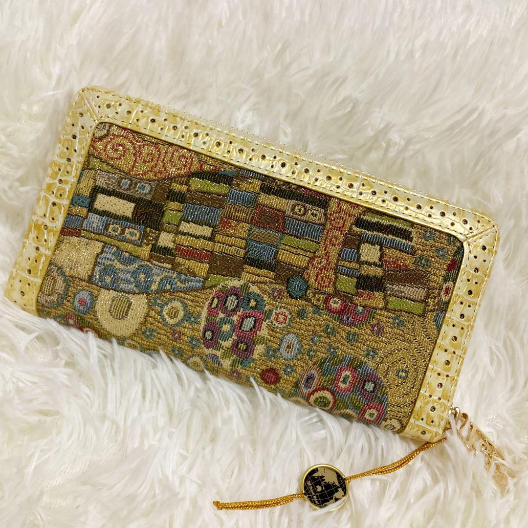 新品未使用　Think Bee! シンクビー　長財布　ゴールデンクリムト