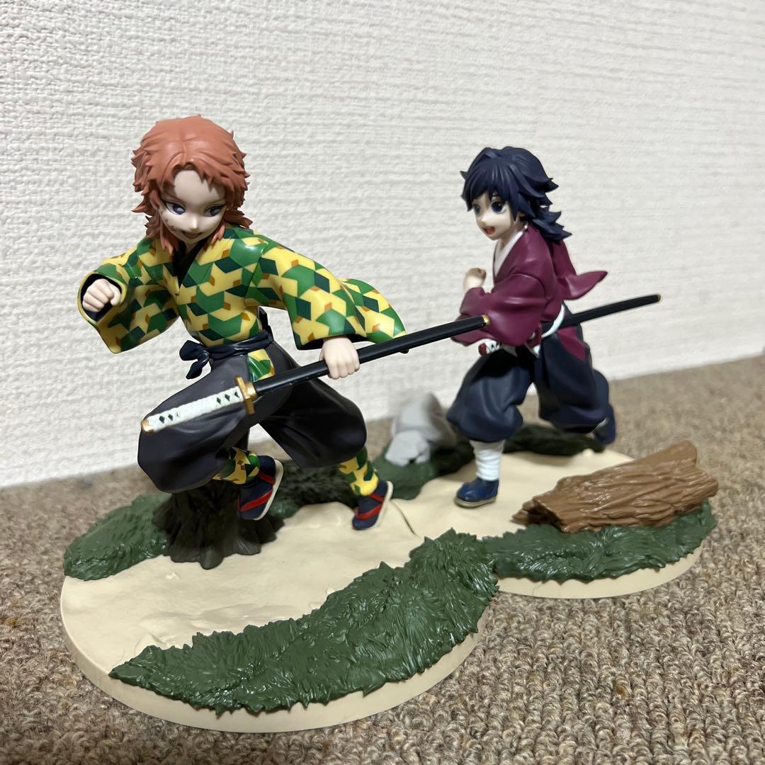 鬼滅の刃 錆兎 冨岡義勇 幼少期 フィギュア　セット　箱無し