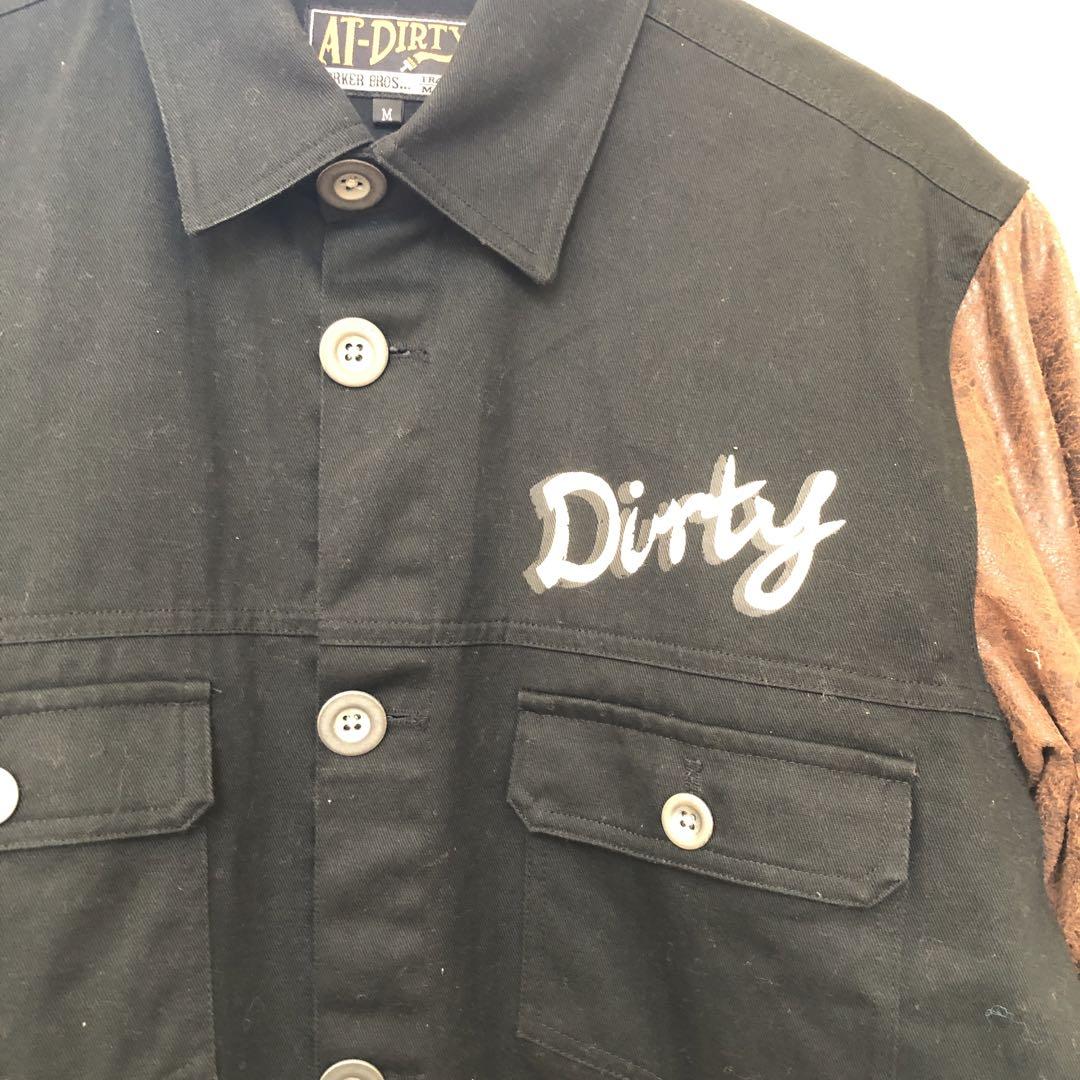 大幅値下げ！AT-DIRTYシャツジャケット M - メルカリ