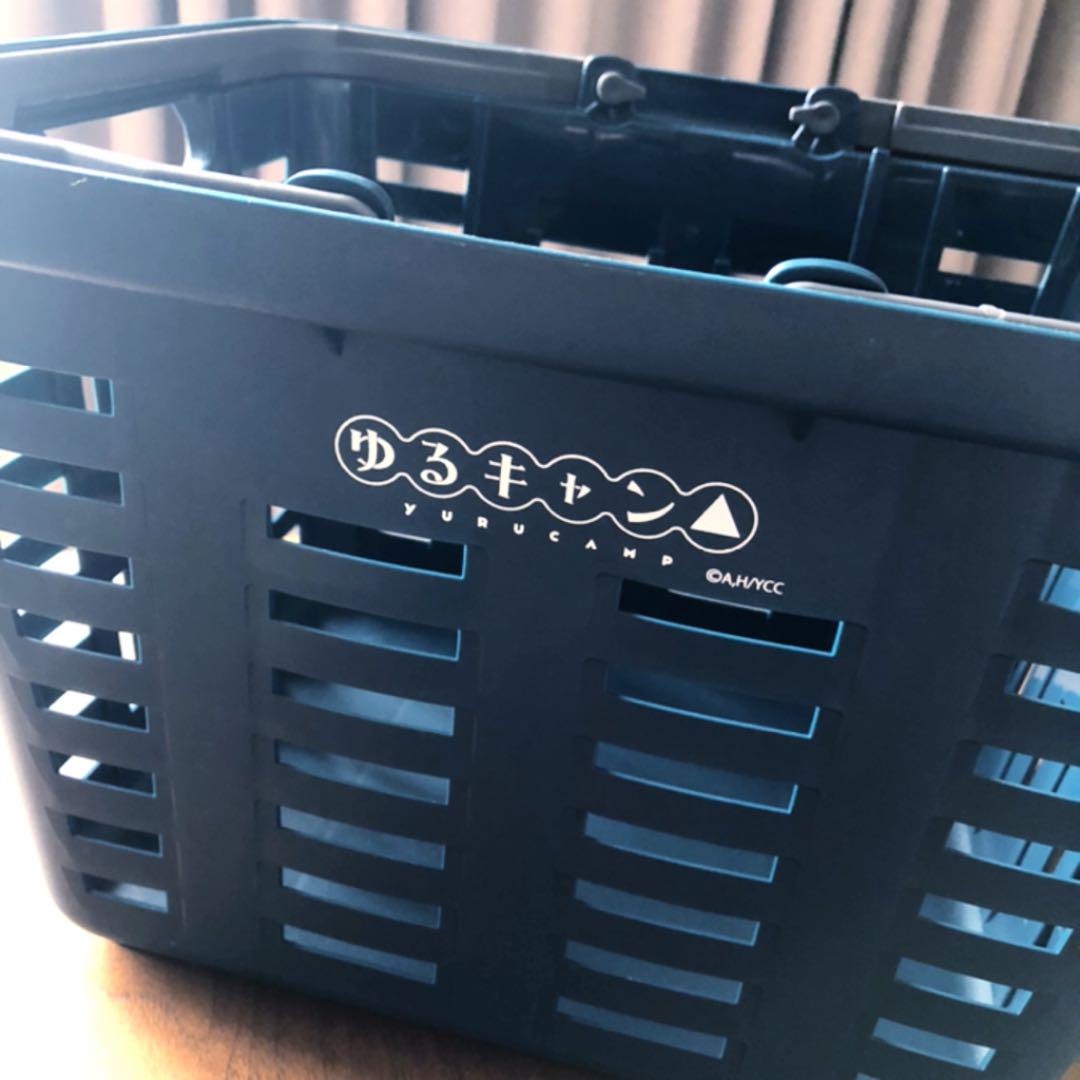 ゆるキャン バスケット アウトドア ショッピング 買い物カゴ キャラクター メルカリ