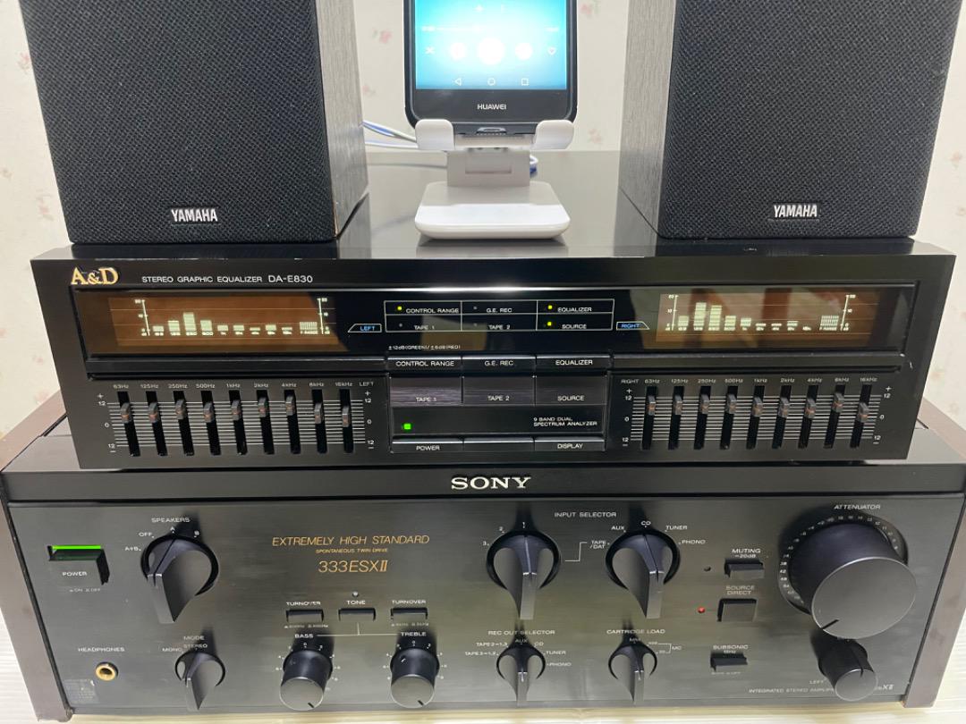 昭和レトロ A＆Ｄ グラフィックイコライザー DA-E830