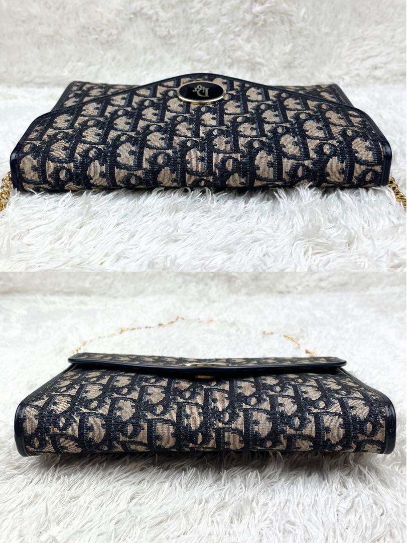 美品】クリスチャンディオール トロッター ロゴ金具 チェーン