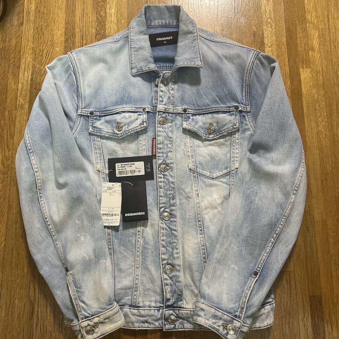 DSQUARED2 Over Jean Jacket XS ライトブルー