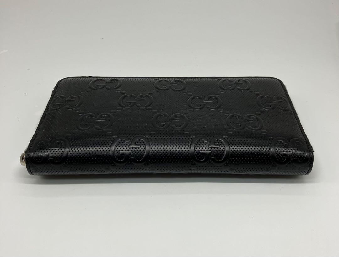 ⭐️ 極美品 グッチ GG エンボス ジッピー オーガナイザー 長 ⭐️ 極美品 グッチ GG エンボス ジッピー オーガナイザー 長
